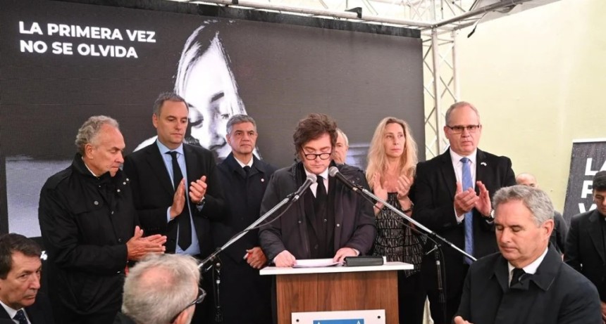 A 34 a&ntilde;os del atentado a la Embajada de Israel, Milei afirm&oacute; que 