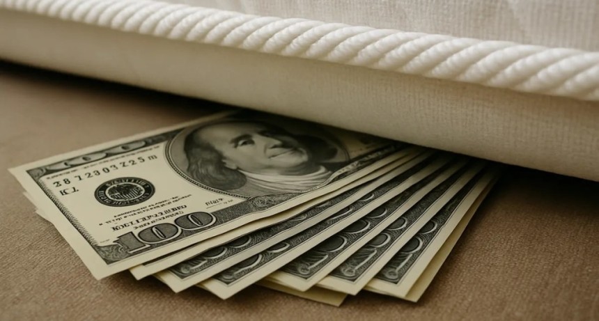 D&oacute;lar bajo el colch&oacute;n: los argentinos mantienen m&aacute;s de USD 218.000 millones fuera del sistema bancario