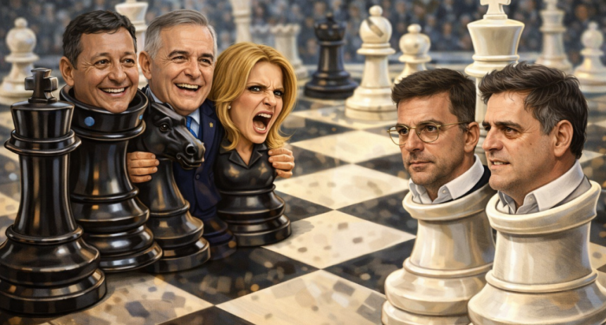 Cuando la oposici&oacute;n se dise&ntilde;a en el poder y los enemigos se eligen a conveniencia