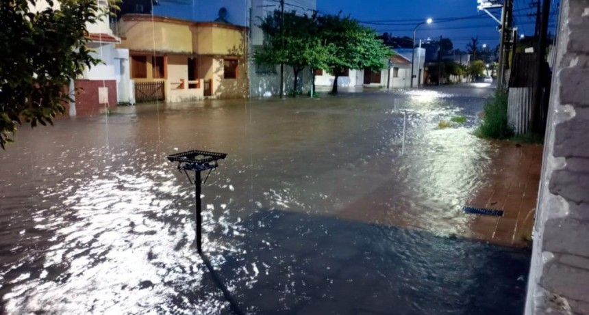 Temporal en Olavarr&iacute;a: inundaciones cr&iacute;ticas y alerta del SMN por tormentas fuertes en el centro bonaerense