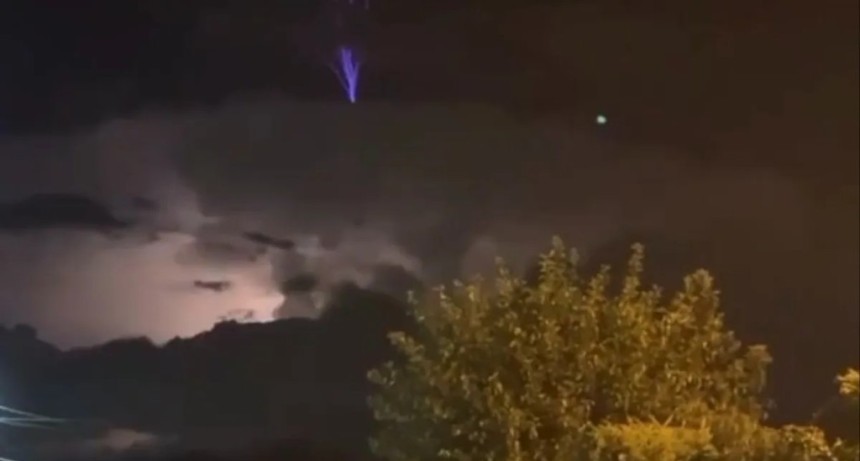 Raro fen&oacute;meno el&eacute;ctrico en el cielo de Tucum&aacute;n: qu&eacute; son los &ldquo;Sprites&rdquo; y los &ldquo;Blue Jets&rdquo; captados por un especialista