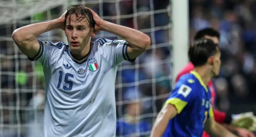 Italia qued&oacute; afuera del Mundial 2026: cay&oacute; ante Bosnia en el Repechaje y suma su tercera ausencia consecutiva