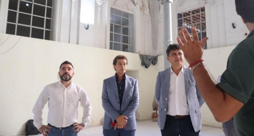El ministro Soria supervisó las obras en el Museo Timoteo Navarro
