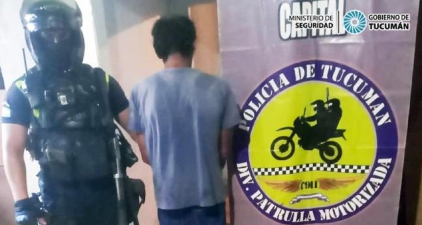 Aprehenden a un hombre que amenazó de muerte a su padre