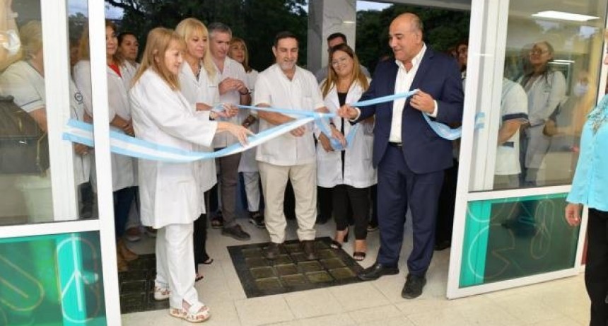 Habilitaron la recepción y una sala de Rayos X en el Hospital de Niños