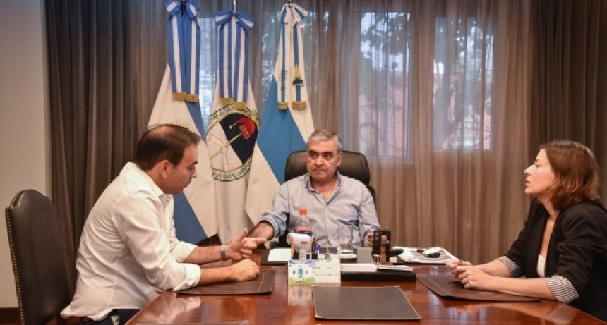 Alfaro se reunió con el presidente del Consejo de la Magistratura de CABA