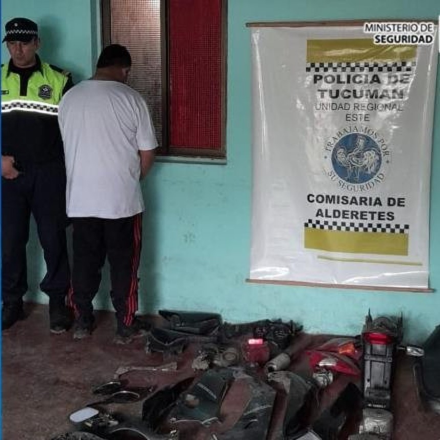 Desbaratan una banda dedicada al robo de motocicletas