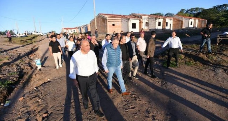 Manzur y Jaldo supervisaron obras en Burruyacú