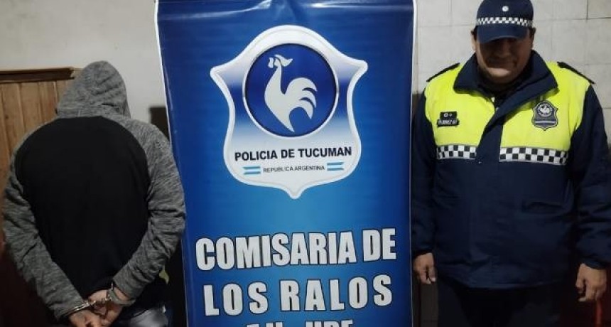 Detienen al presunto autor del homicidio de un joven en Los Ralos