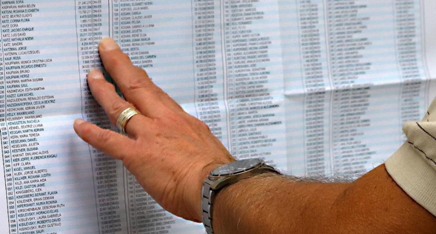 Consultá en qué escuela y mesa vas a votar e1 14 de mayo