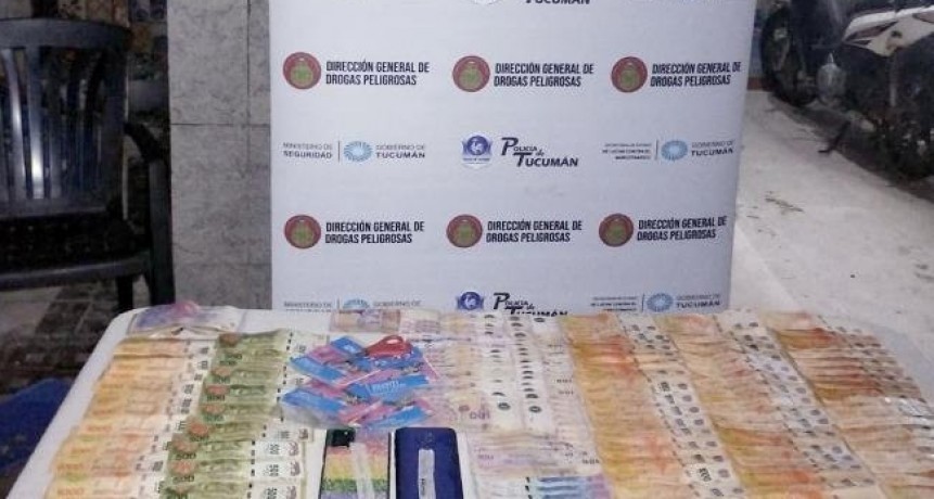 Allanan una casa que funcionaba como quiosco de venta de drogas
