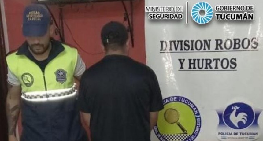 Mediante una operaci&oacute;n encubierta, la Polic&iacute;a aprehendi&oacute; a un arrebatador