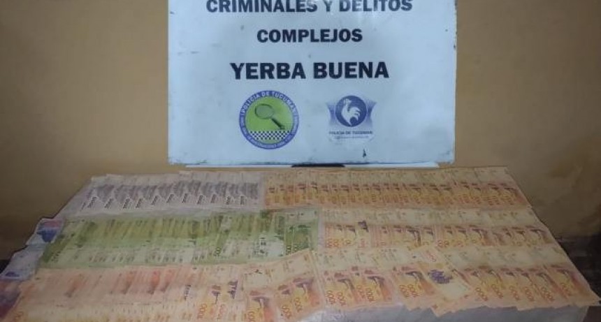 Recuperaron dinero y otros elementos de un robo perpetrado hace un mes