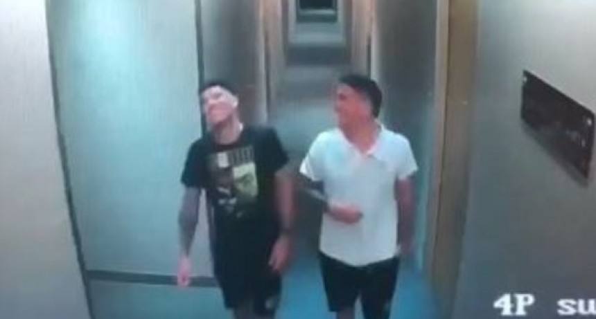 Revelaron im&aacute;genes de Florent&iacute;n y Cufr&eacute; en el hotel luego del presunto abuso sexual