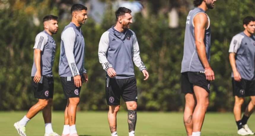 Messi volvi&oacute; a entrenar en Inter Miami y podr&iacute;a jugar ante el Monterrey