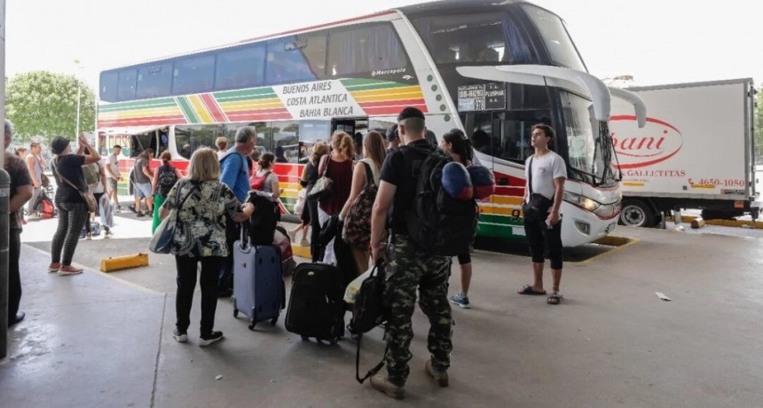 M&aacute;s de 500 mil personas viajaron el fin de semana largo