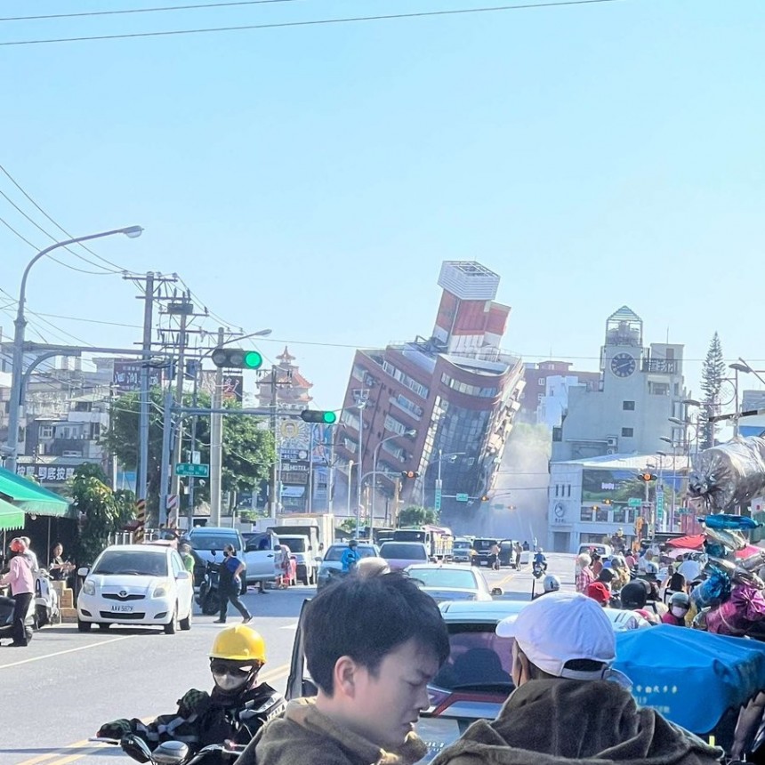 Terremoto en Taiw&aacute;n dej&oacute; al menos siete muertos y m&aacute;s de 700 heridos