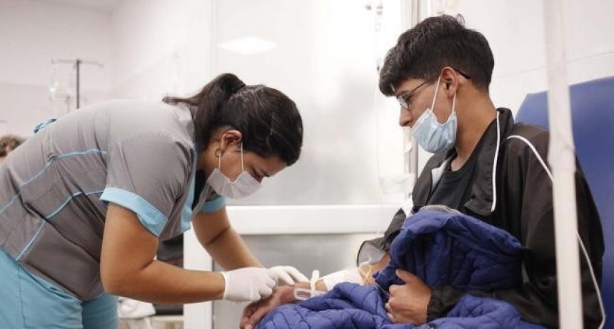La guardia febril del Centro de Salud atiende aproximadamente a 1000 personas por día