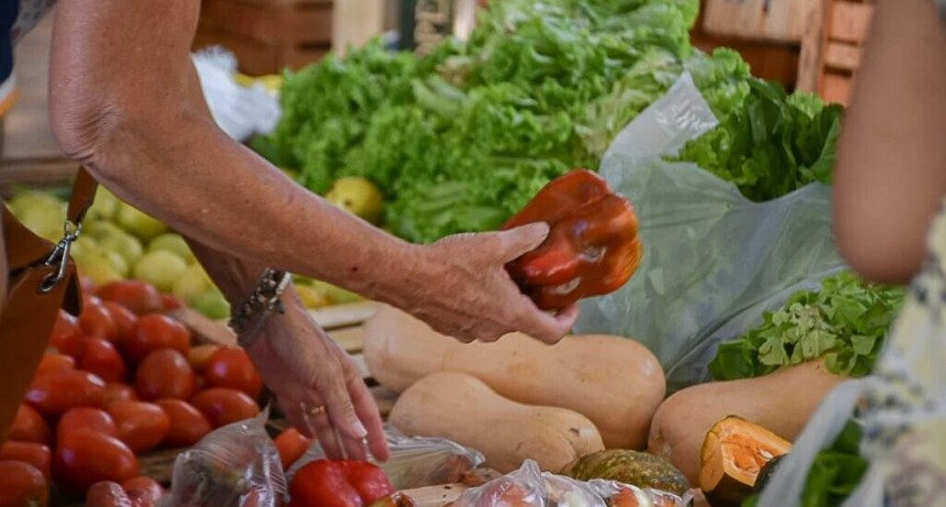 Los alimentos estuvieron por debajo del índice general de inflación