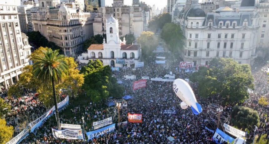 Marcha universitaria: 