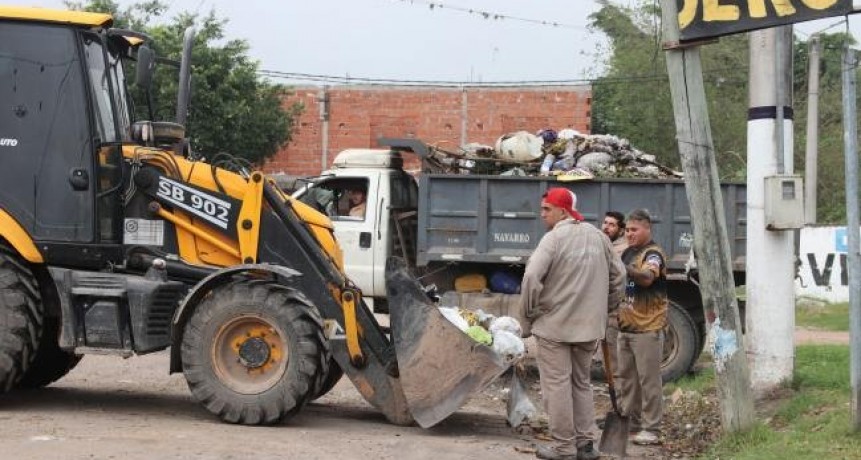 Banda del Río Salí: Multarán a vecinos que arrojen residuos en la vía pública