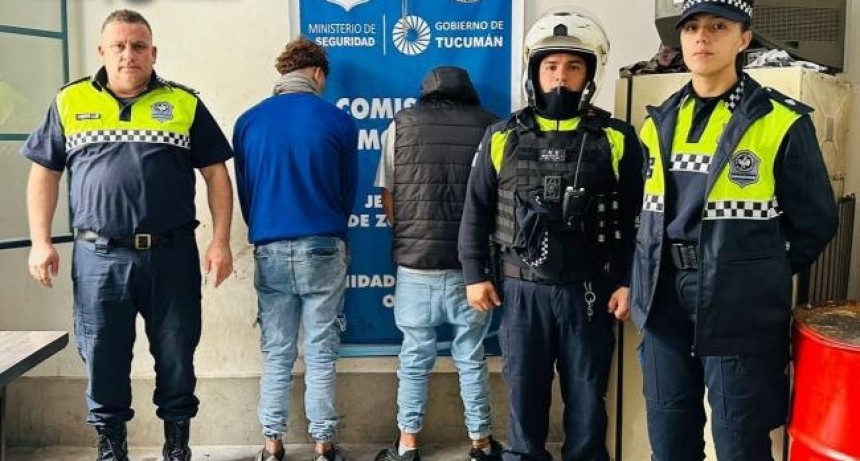 Quisieron robar cervezas y fueron atrapados por la Policía