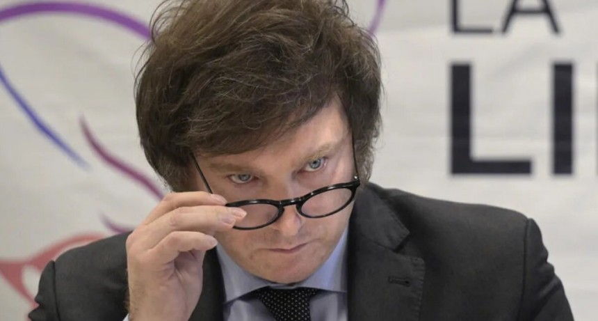 El insólito tuit de Milei en medio de la votación por la Ley Bases