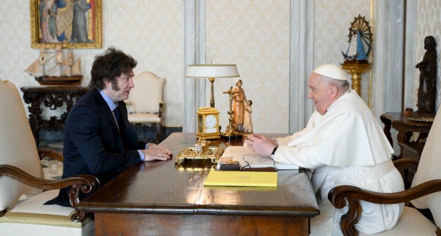 Milei viajará el jueves al Vaticano para despedir al Papa Francisco