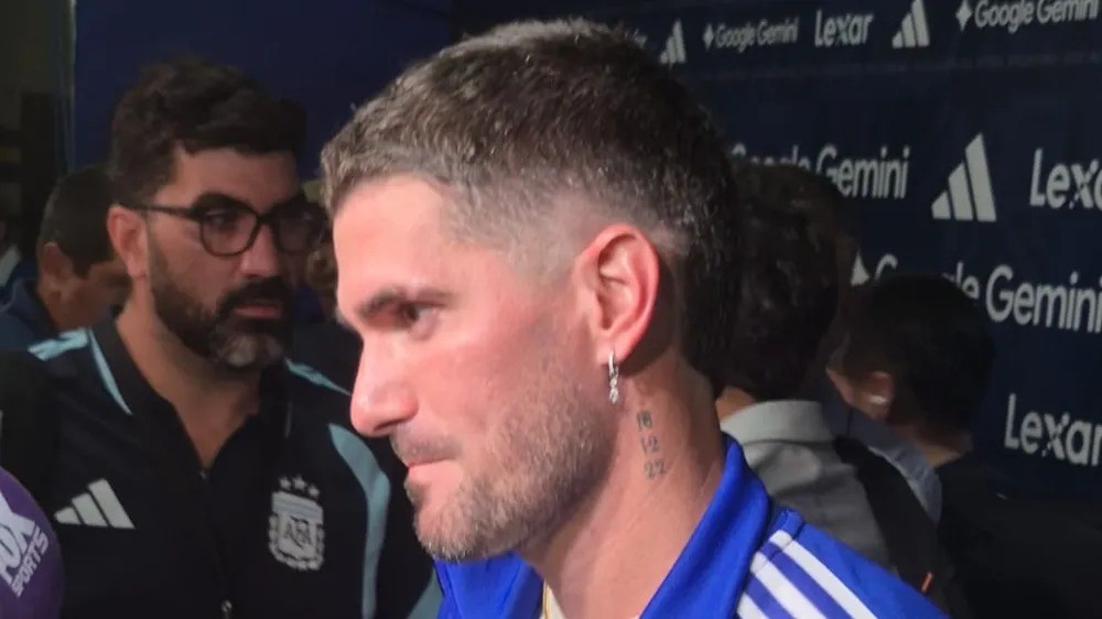 Rodrigo De Paul rompi&oacute; el silencio: &ldquo;Nosotros no hacemos pol&iacute;tica, venimos a jugar al f&uacute;tbol&rdquo;