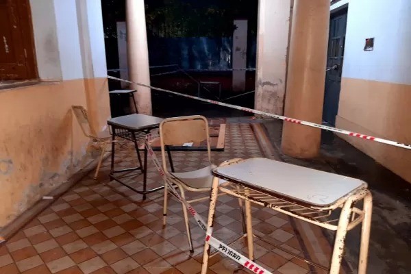 Se suspendieron las clases en 96 escuelas del interior por el temporal