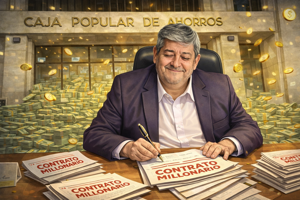 Nombramientos millonarios en la Caja Popular de Ahorros superan el sueldo de un ministro nacional