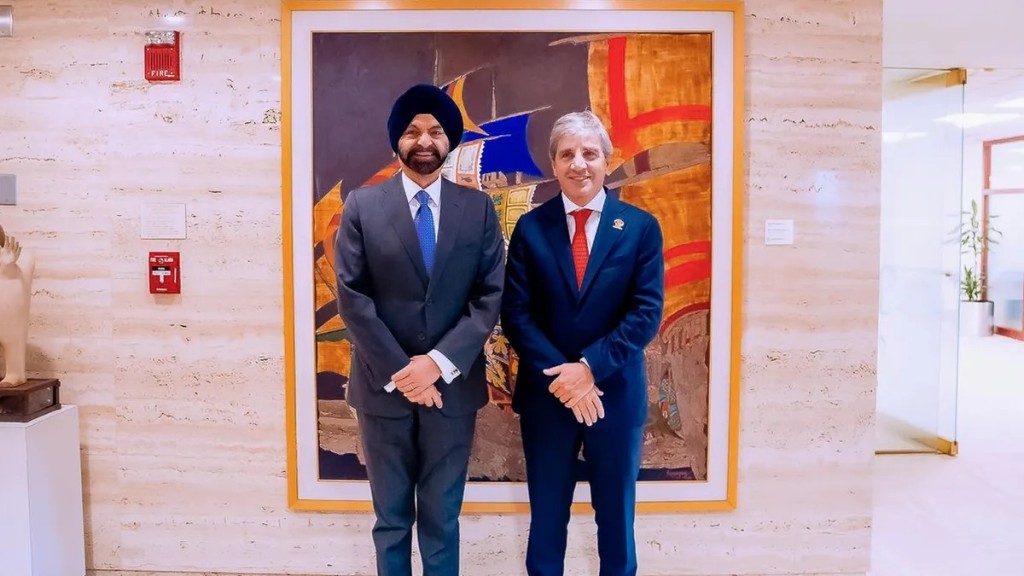 Caputo suma respaldo del Banco Mundial: garant&iacute;a millonaria y apoyo a las reformas de Milei