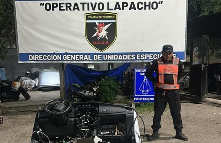 Secuestran camioneta robada desarmada y embalada como encomienda en un cami&oacute;n con destino a Salta