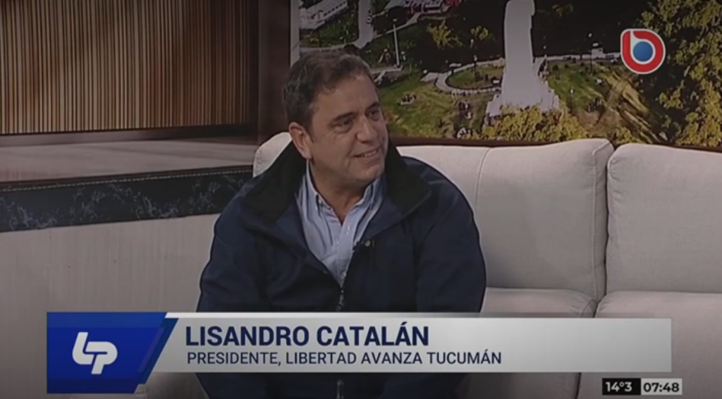 Lisandro Catal&aacute;n dijo que est&aacute; habilitado para ser candidato a gobernador de Tucum&aacute;n en 2027, pero aclar&oacute; que "todav&iacute;a no hay definiciones"