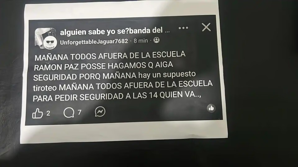 Seis escuelas de Tucum&aacute;n recibieron amenazas de tiroteo en una misma ma&ntilde;ana: intervino la Polic&iacute;a
