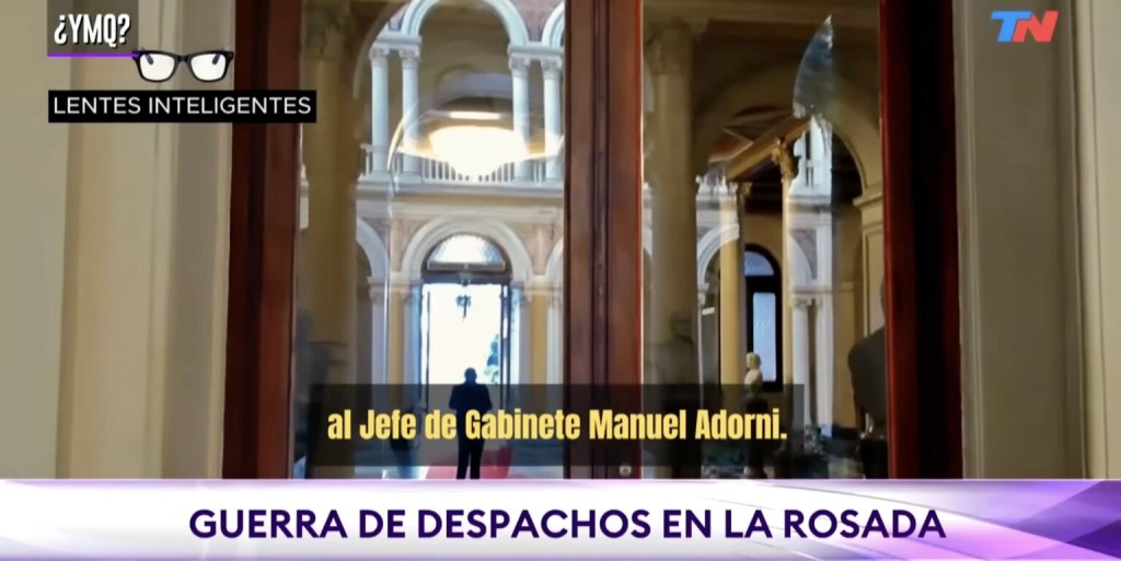 Caso lentes inteligentes en Casa Rosada: la resoluci&oacute;n de 2025 que el Gobierno dice que los periodistas violaron