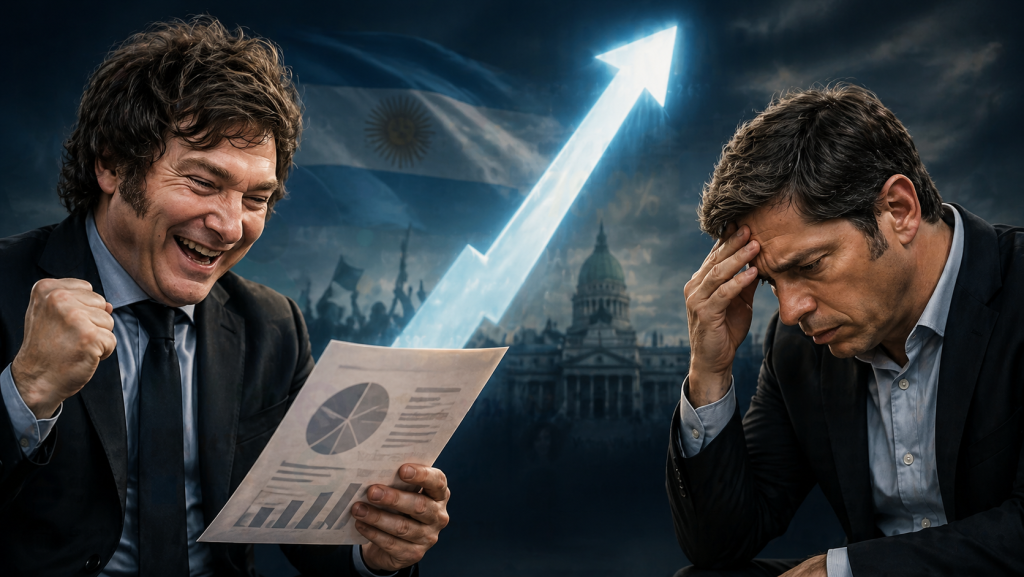 Milei 2027: una encuesta marca apoyo al rumbo libertario y dudas sobre Kicillof