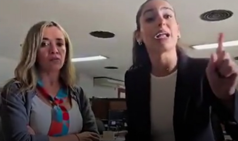 Video en la Caja Popular: exponen cruce entre dirigentes gremiales y un empleado