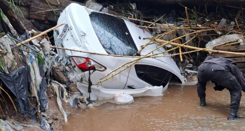 Hallazgo de dos cuerpos: la pareja desaparecida tras un temporal fue encontrada sin vida en Villa Nueva Italia