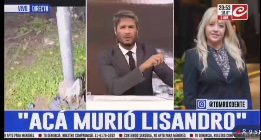 Un periodista nacional acus&oacute; a la intendenta de San Miguel de Tucum&aacute;n por la tragedia del ni&ntilde;o Lisandro