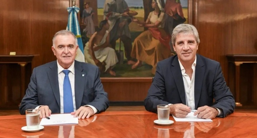 Osvaldo Jaldo y Luis Caputo acordaron en Buenos Aires la adjudicaci&oacute;n del Acueducto de Vipos