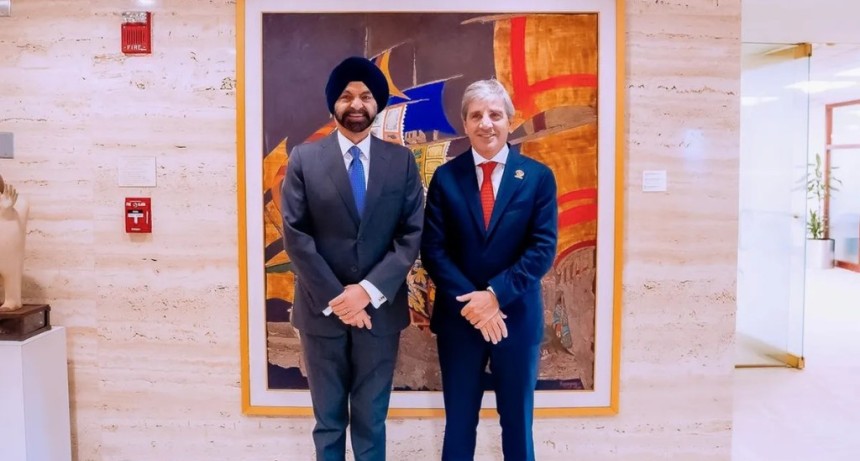 Caputo suma respaldo del Banco Mundial: garant&iacute;a millonaria y apoyo a las reformas de Milei