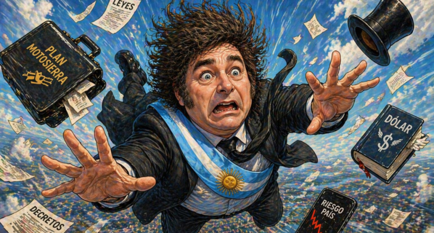 Milei cae en el ranking latinoamericano y ya enfrenta uno de los niveles de rechazo m&aacute;s altos de la regi&oacute;n