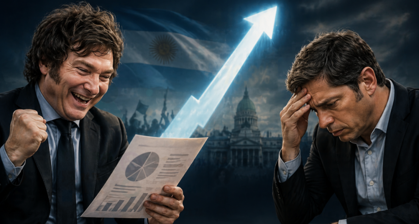 Milei 2027: una encuesta marca apoyo al rumbo libertario y dudas sobre Kicillof