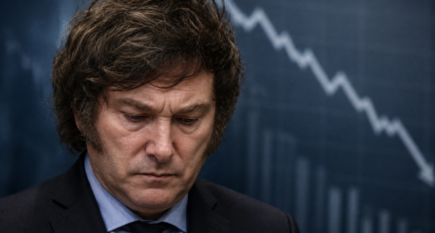 Confianza en el Gobierno de Milei cay&oacute; por cuarto mes consecutivo y toc&oacute; su nivel m&aacute;s bajo