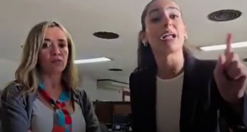 Video en la Caja Popular: exponen cruce entre dirigentes gremiales y un empleado