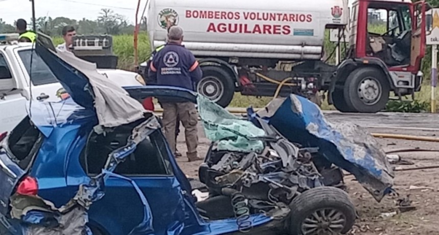 Fatal accidente en la Ruta 38, cerca de Aguilares: confirman una v&iacute;ctima mortal