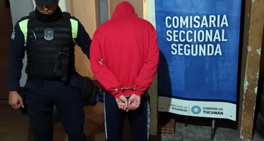 Aprehenden a un motoarrebatador minutos después de cometer el robo