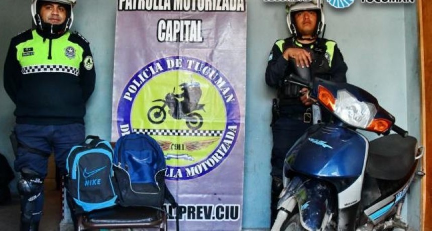 Atrapan a dos delincuentes que protagonizaron una persecución