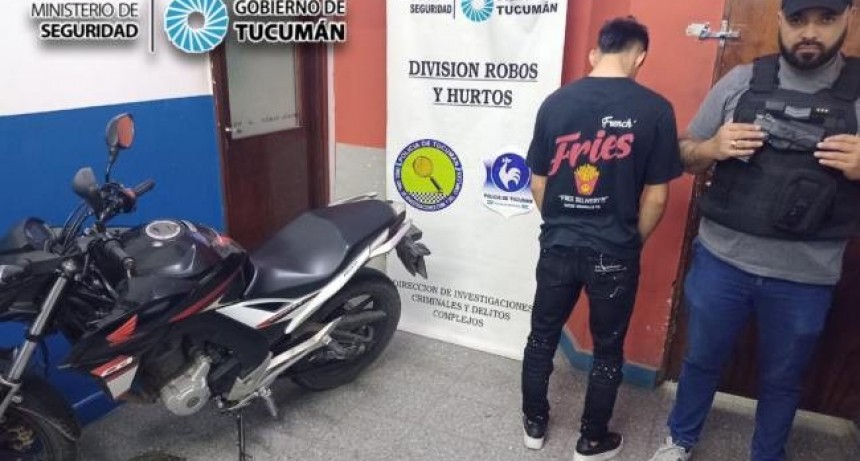Fue desbaratada una banda de motoarrebatadores